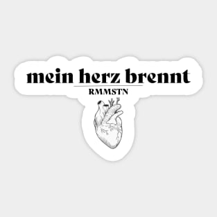 Rammstein Band Song Sticker